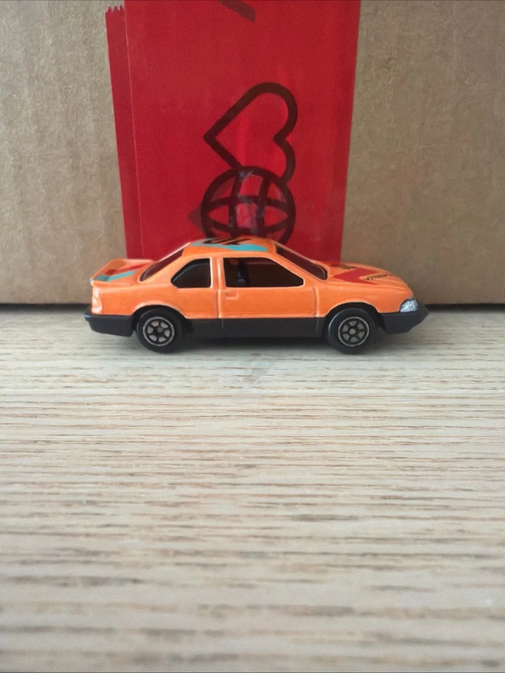 Yat Ming No.810 1990-1994 Orange Chevrolet Lumina Diecast Car